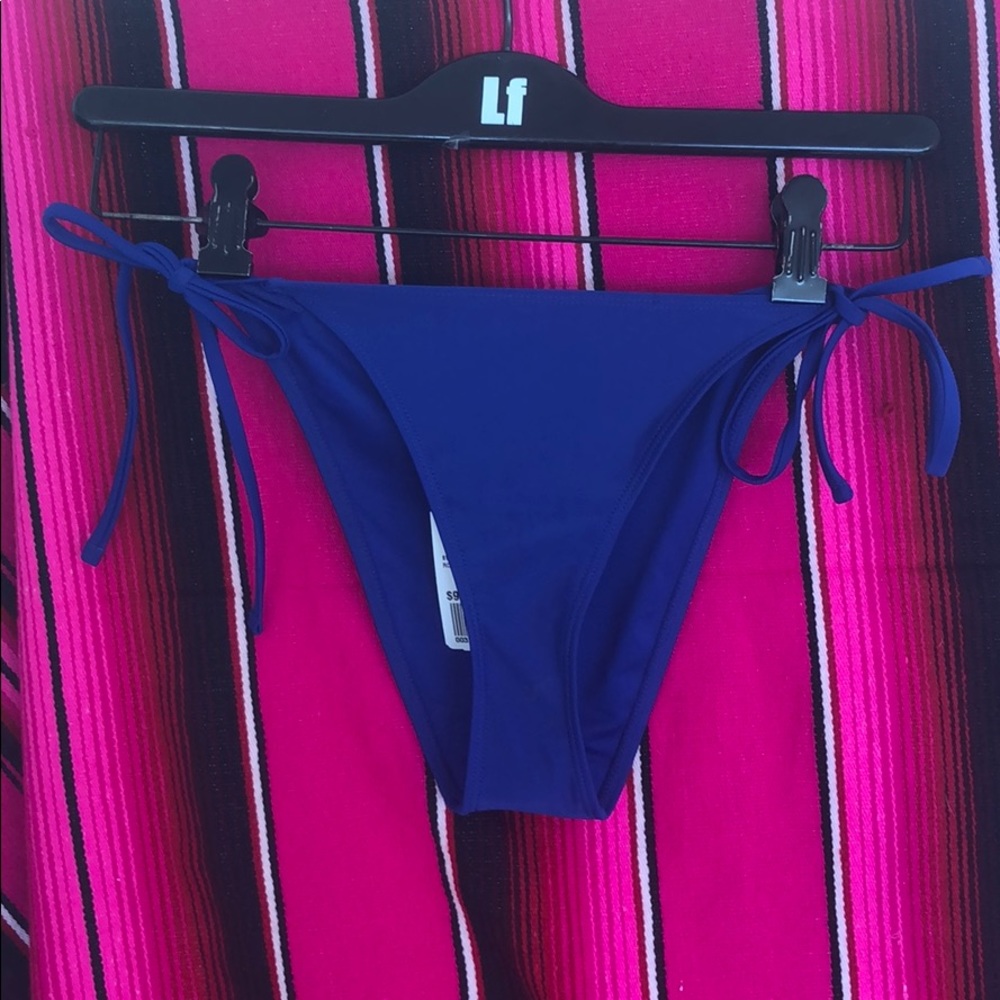 Super cute royal blue 80’s cut bikini bottom